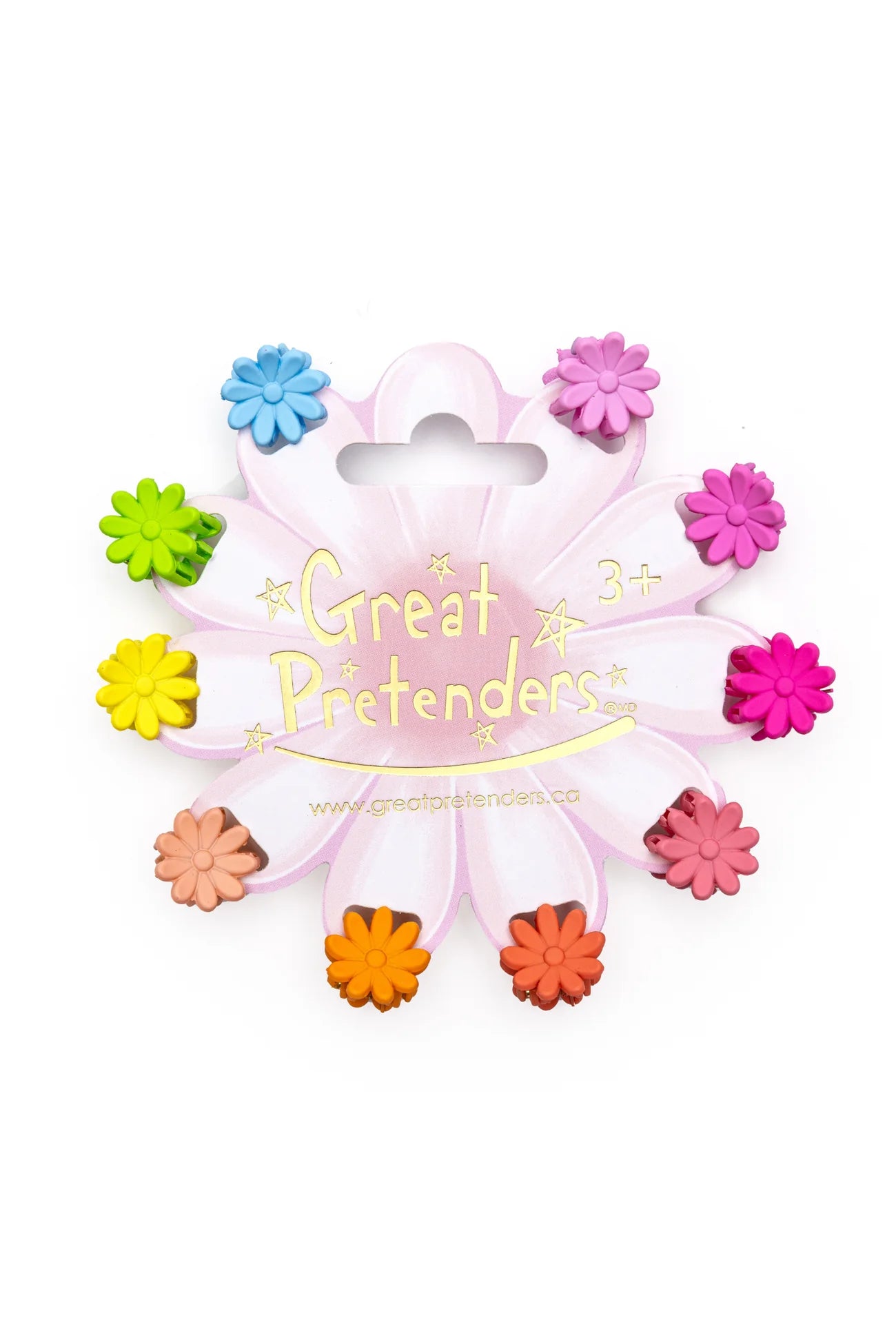 Daisy Delight Mini Hairclips by Great Pretenders # 88082