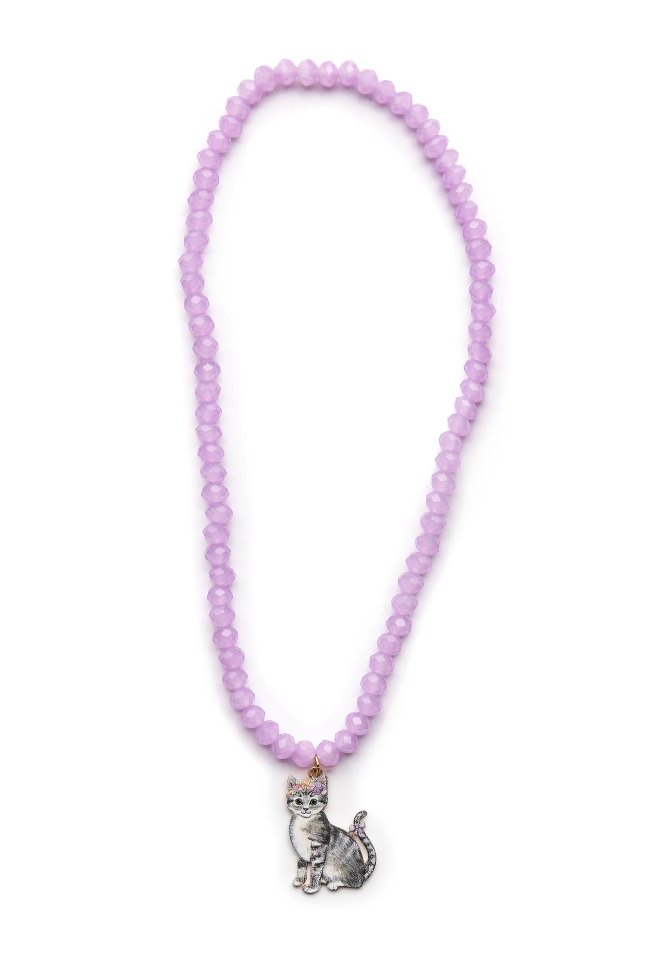 Spring Kitten Necklace by Great Pretenders # 86161