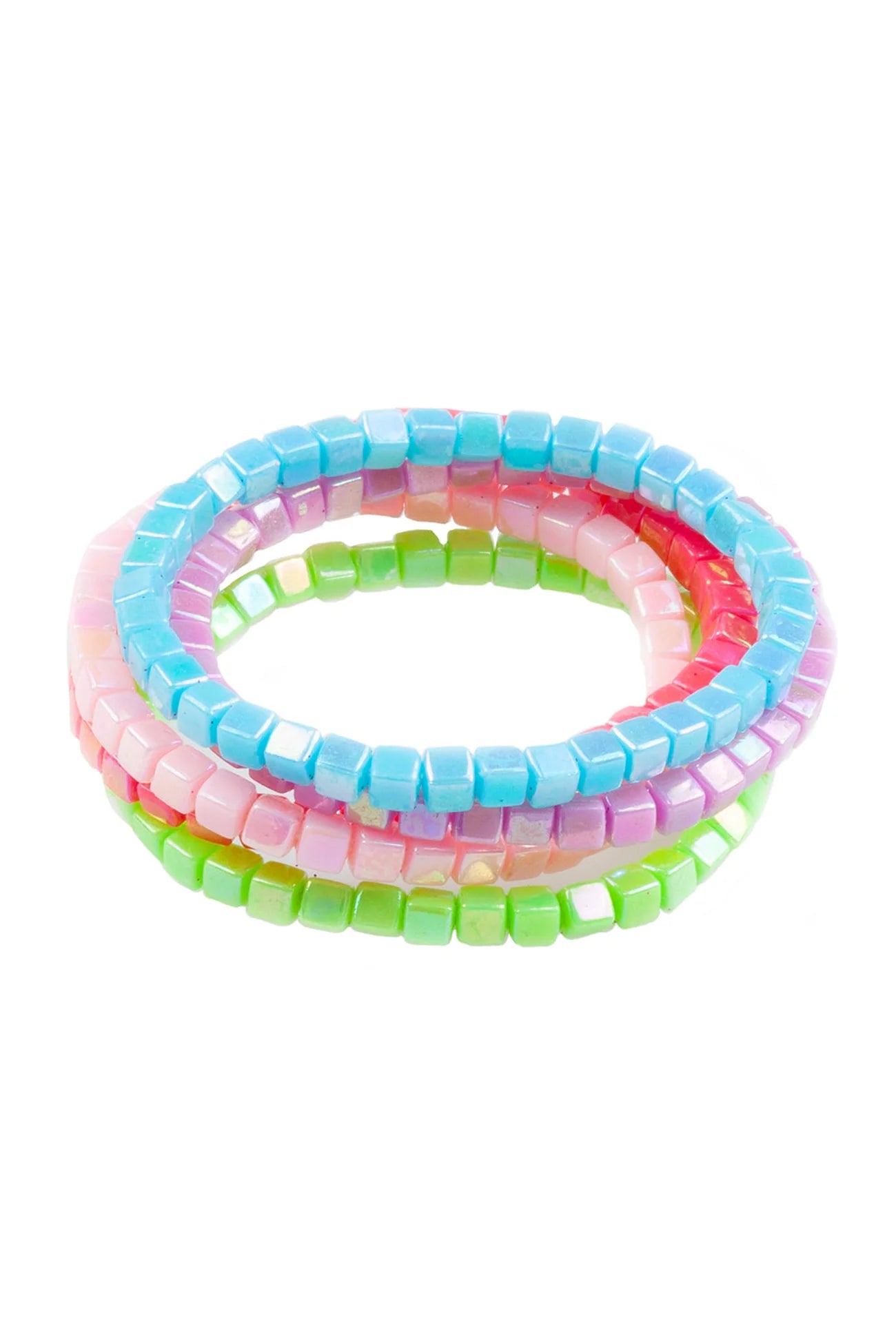 Tints Tones Rainbow Bracelet Set by Great Pretenders # 84008