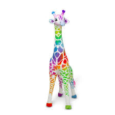 20th Anniversary Plush Rainbow Giraffe by Melissa & Doug #32203