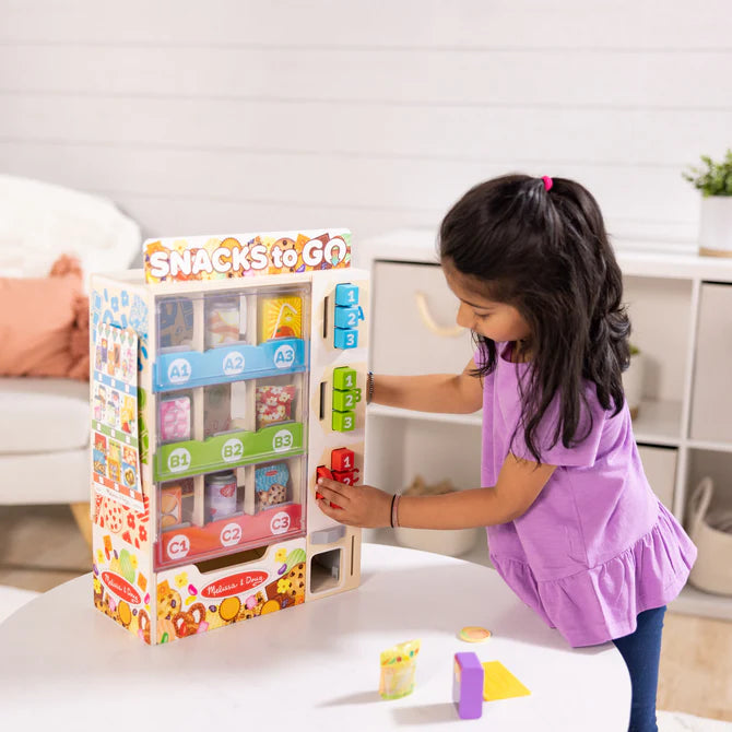 Sort, Stock, Select Vending Machine Play Set by Melissa & Doug # 32400