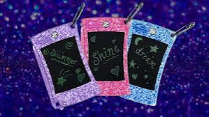 JOT Pocket Writing Tablet - Shimmer Mermaid Blue by Boogie Board