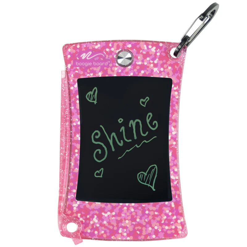 JOT Pocket Writing Tablet - Shimmer Donut Icing Pink by Boogie Board