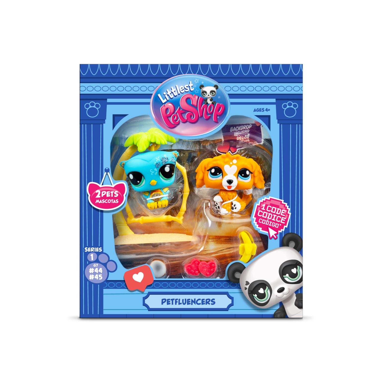 Littlest Pet Shop Petfluencer Pairs- Sunset Pals #561