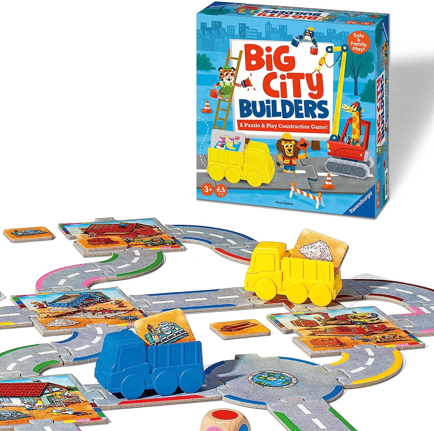 Big City Builders Game by Ravensburger # 20938