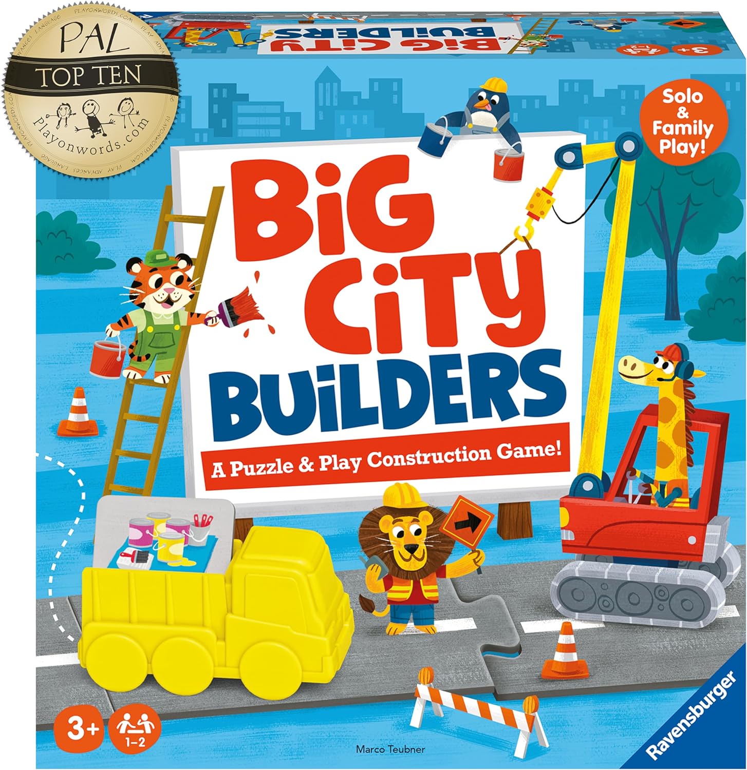 Big City Builders Game by Ravensburger # 20938