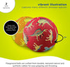 7” Playball: Dinosaurs Red by Crocodile Creek # 21674