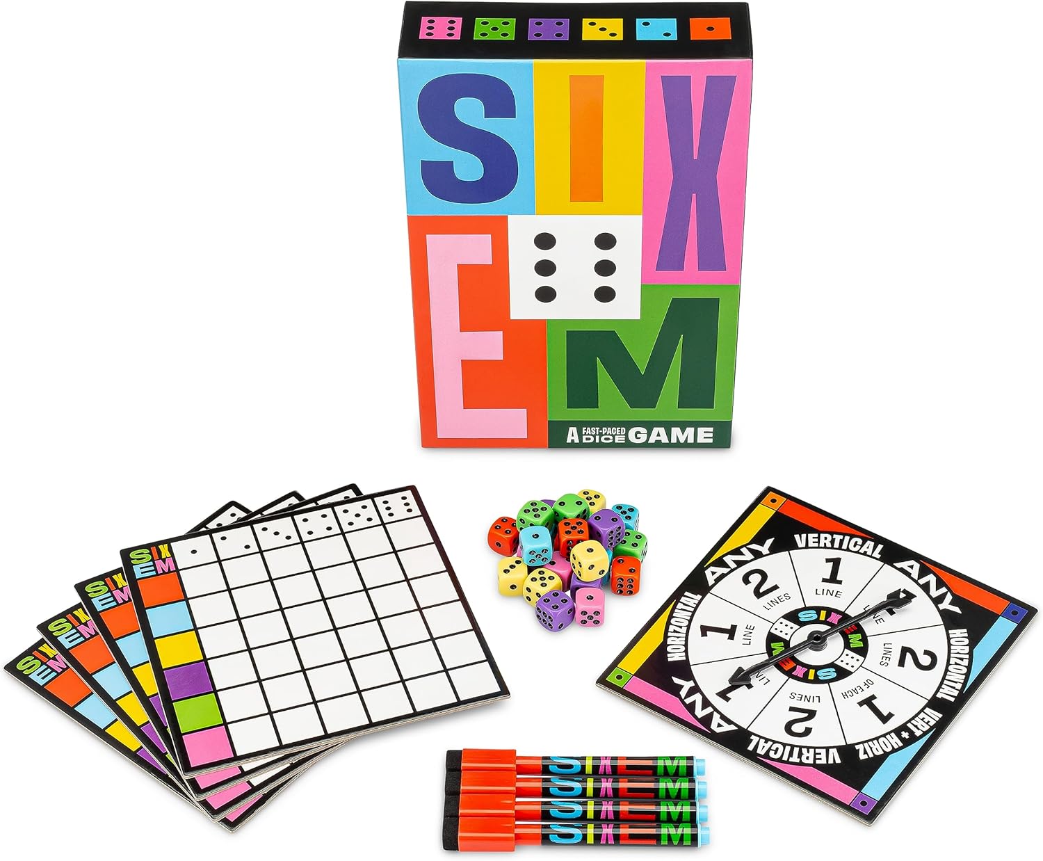 Sixem Dice Game by Hootenanny Games