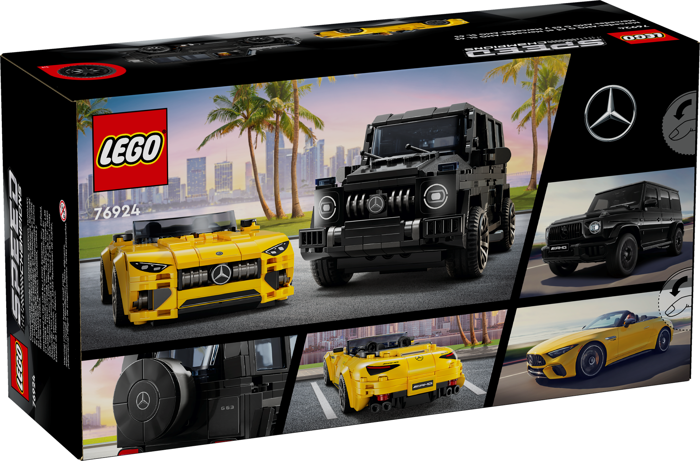 SPEED CHAMPIONS Mercedes-AMG G 63 & Mercedes-AMG SL 63 by LEGO #76924