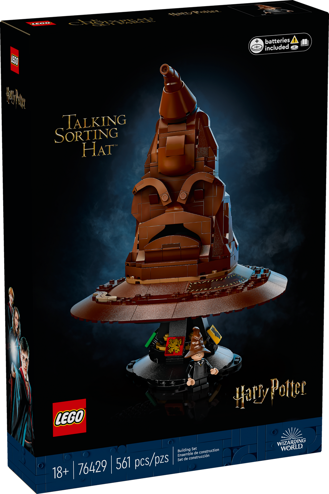 HARRY POTTER Talking Sorting Hat by LEGO #76429