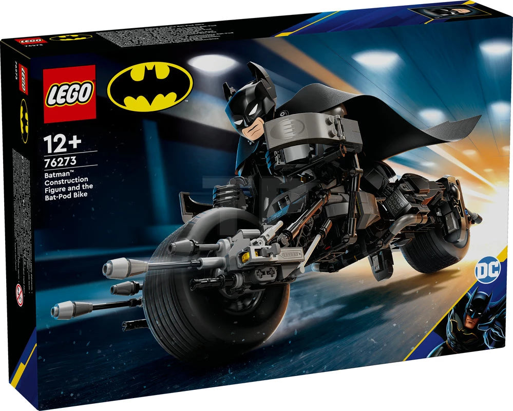 SUPER HEROES DC Batman Construction Figure and the Bat-Pod Bike by LEGO #76273