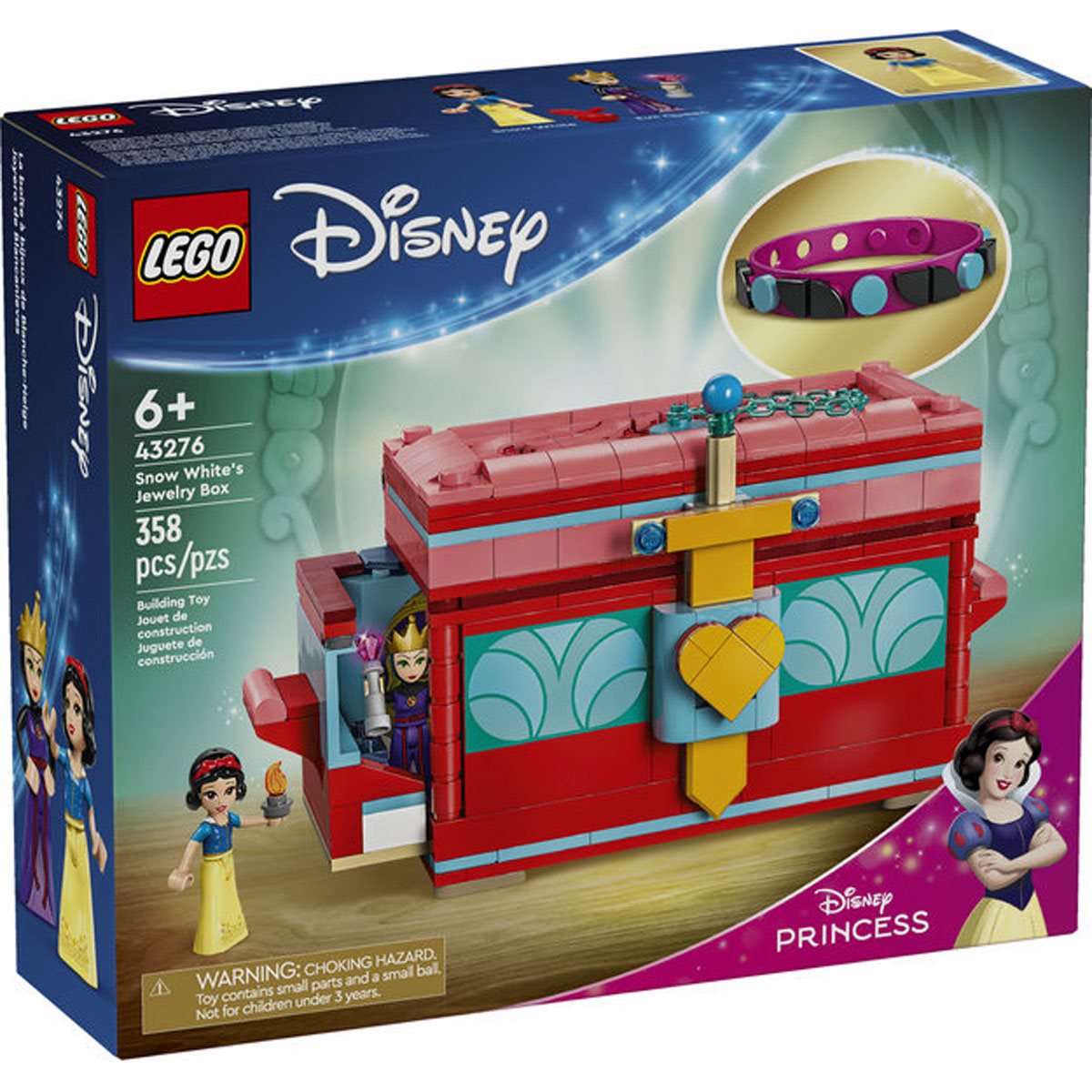 DISNEY PRINCESS Snow White's Jewelry Box by LEGO #43276