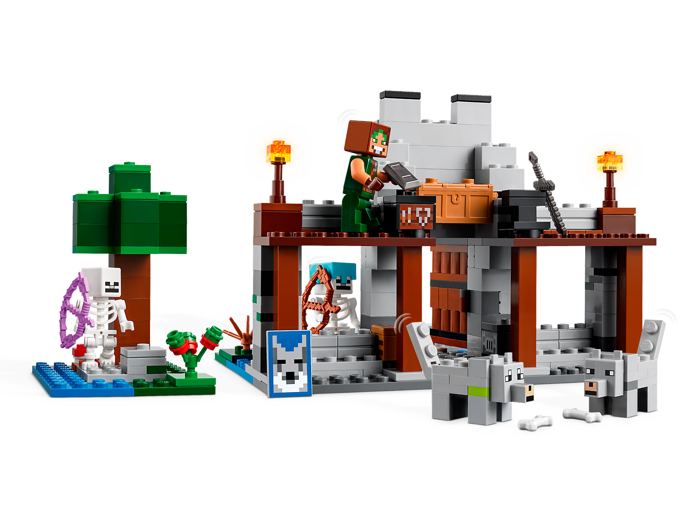 MINECRAFT The Wolf Stronghold by LEGO #21261