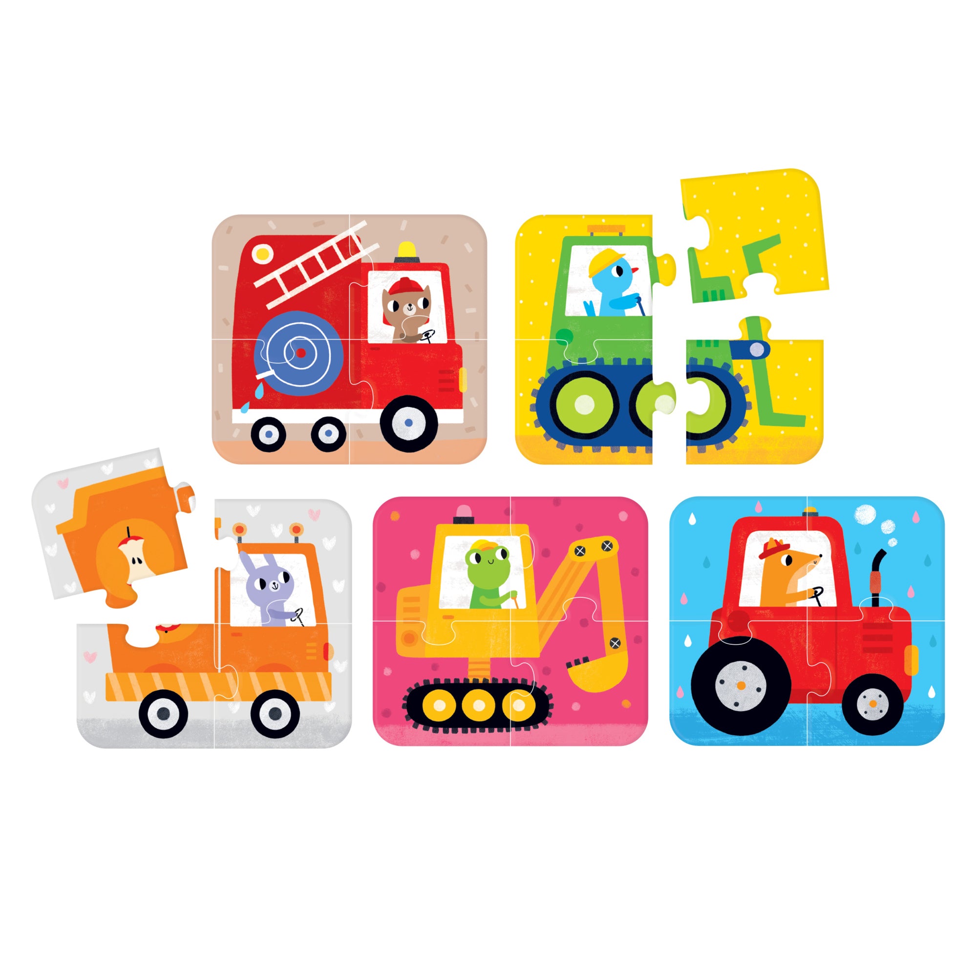 On The Go Puzzle Vehicles by Banana Panda #49202