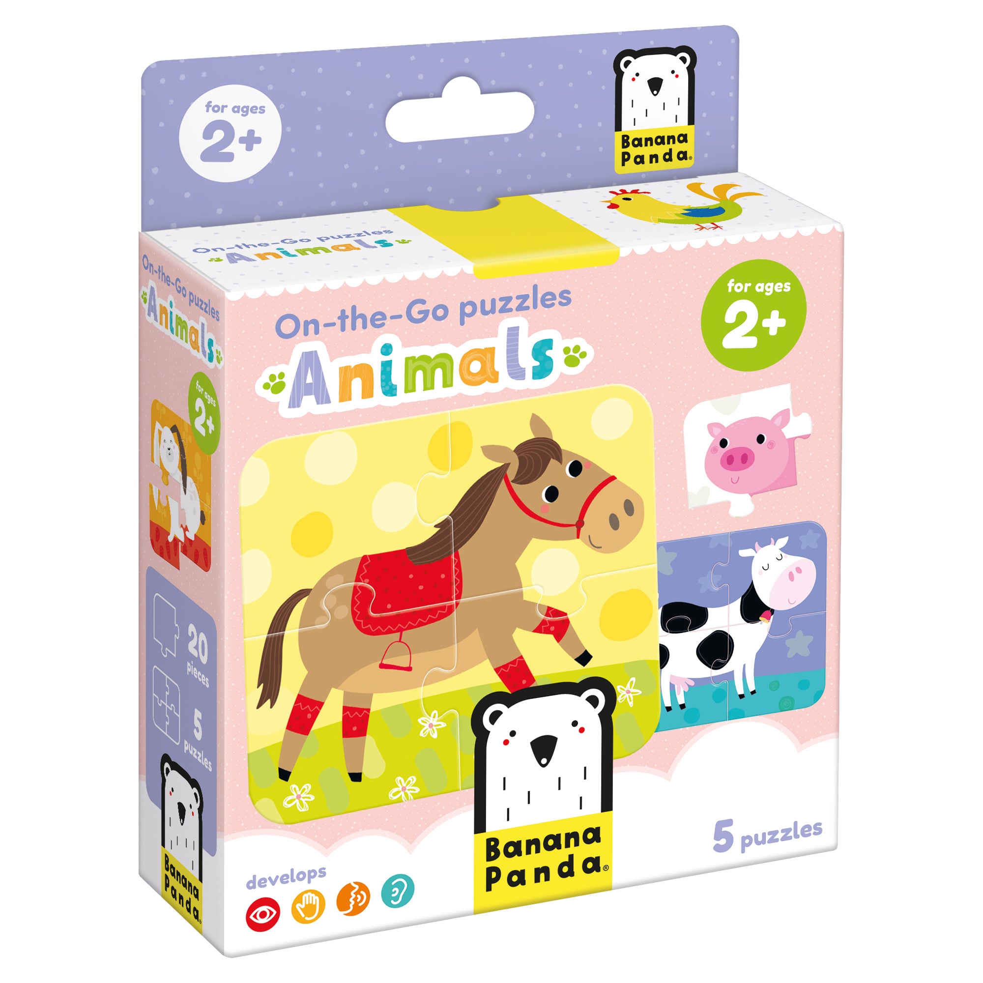 On The Go Puzzle Animals by Banana Panda #49201