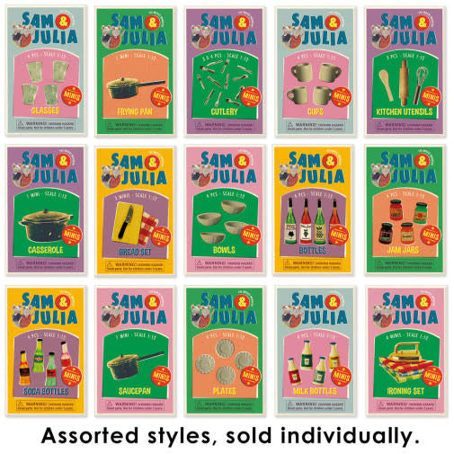 Sam & Julia: Kitchen Matchbox Minis Assortment by DAM