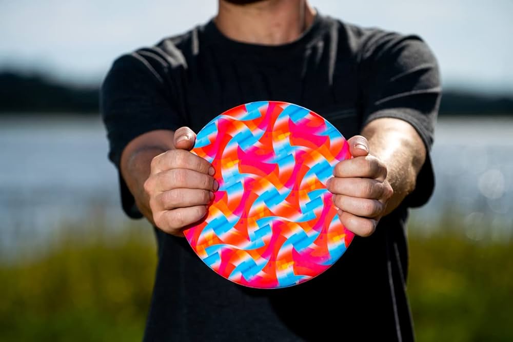 Wingman Pro Foldable Silicone Flying Disc- Endless Summer by Waboba # AZ-307-ES