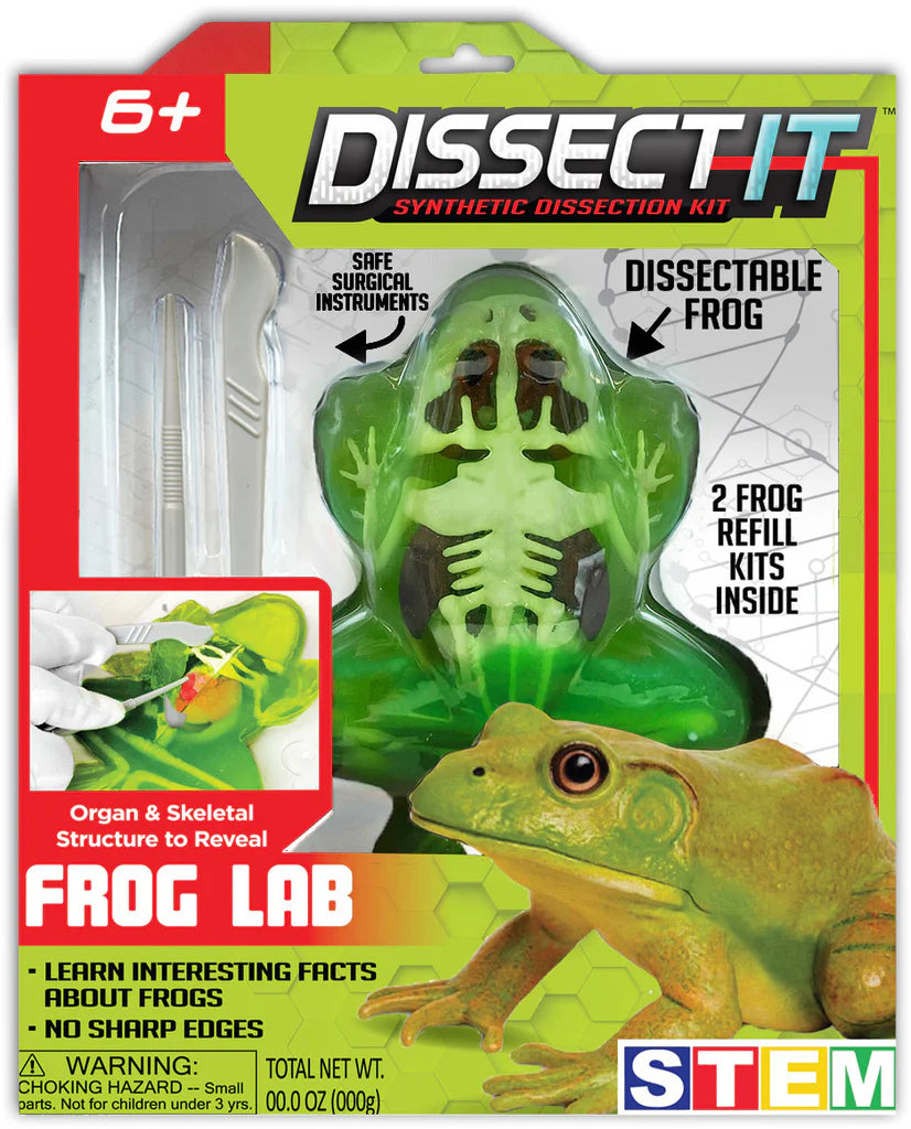 Dissect-It Frog Lab Plus by Top Secret Toys #TST-1117