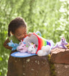Plush Rainbow Unicorn Play Set by Hearthsong #CG733282