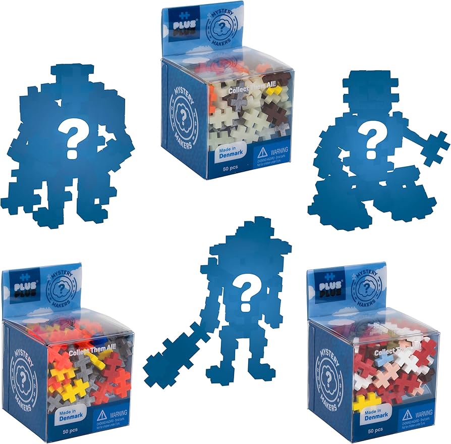 Series 1- 50 Pc Mystery Maker Build by Plus-Plus #3781