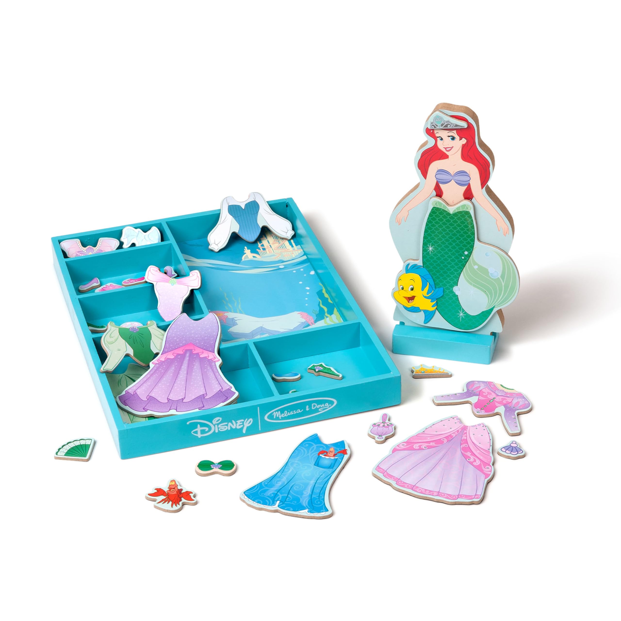 Disney Princess Ariel Magnetic Dress-Up Play Set by Melissa & Doug # 5788