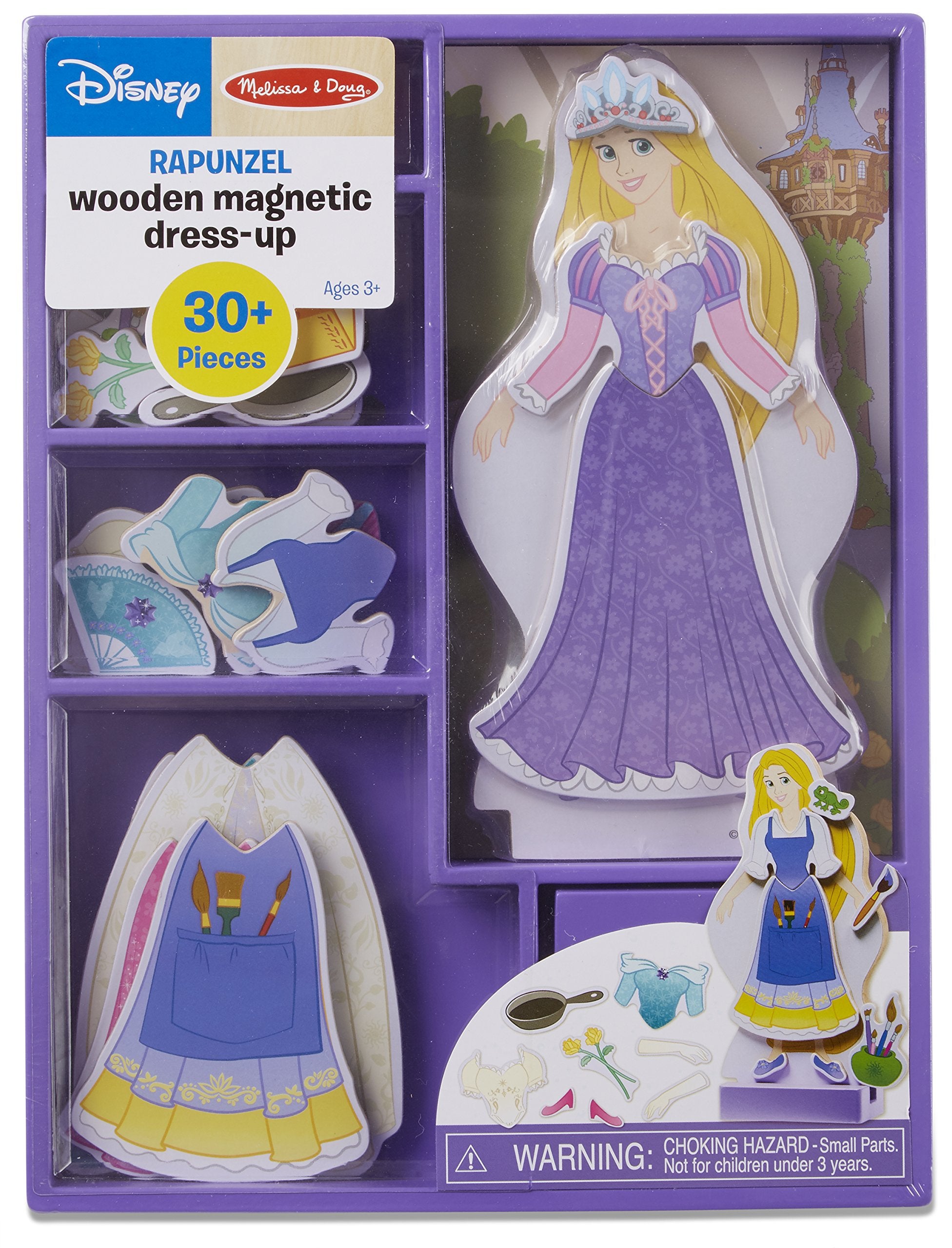 Disney Princess Rapunzel Magnetic Dress-Up Play Set by Melissa & Doug # 5791