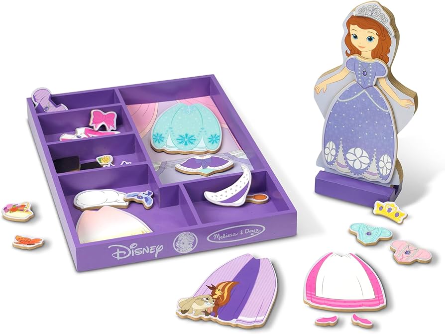 Disney Princess Sofia The First Magnetic Dress-Up Play Set by Melissa & Doug # 5787