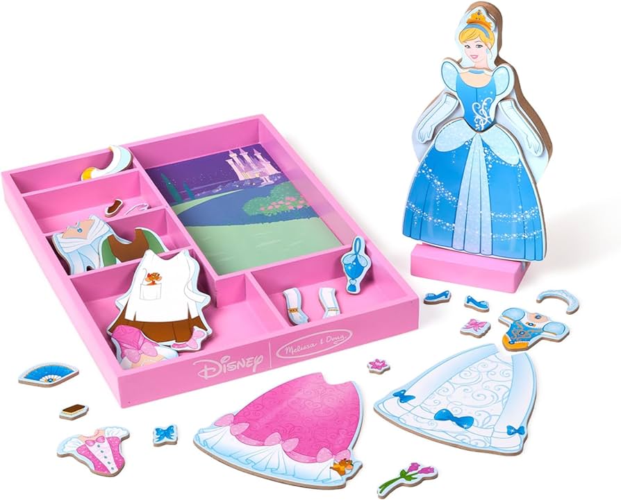 Disney Princess Cinderella Magnetic Dress-Up Play Set by Melissa & Doug # 5789