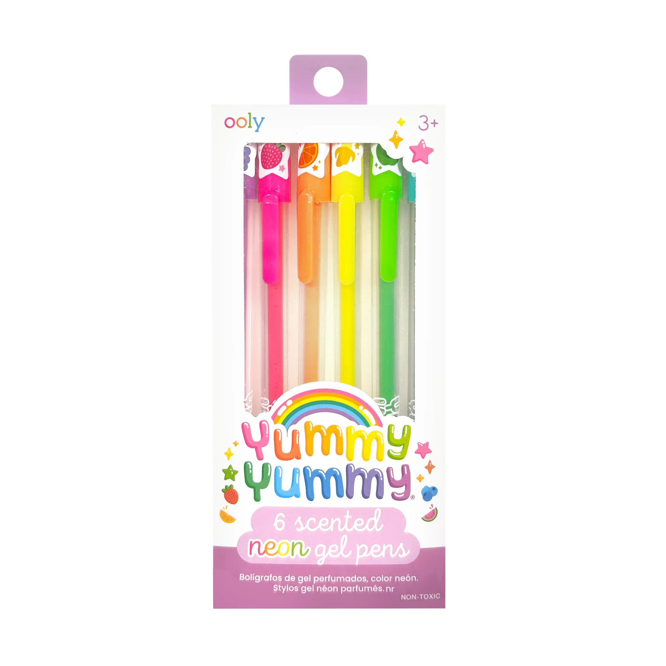 Yummy Yummy 6 Scented Neon Gel Pens