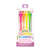 Yummy Yummy 6 Scented Neon Gel Pens - Ooly