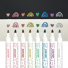 Vivid Pop! 8 Water Based Paint Markers - Metallic