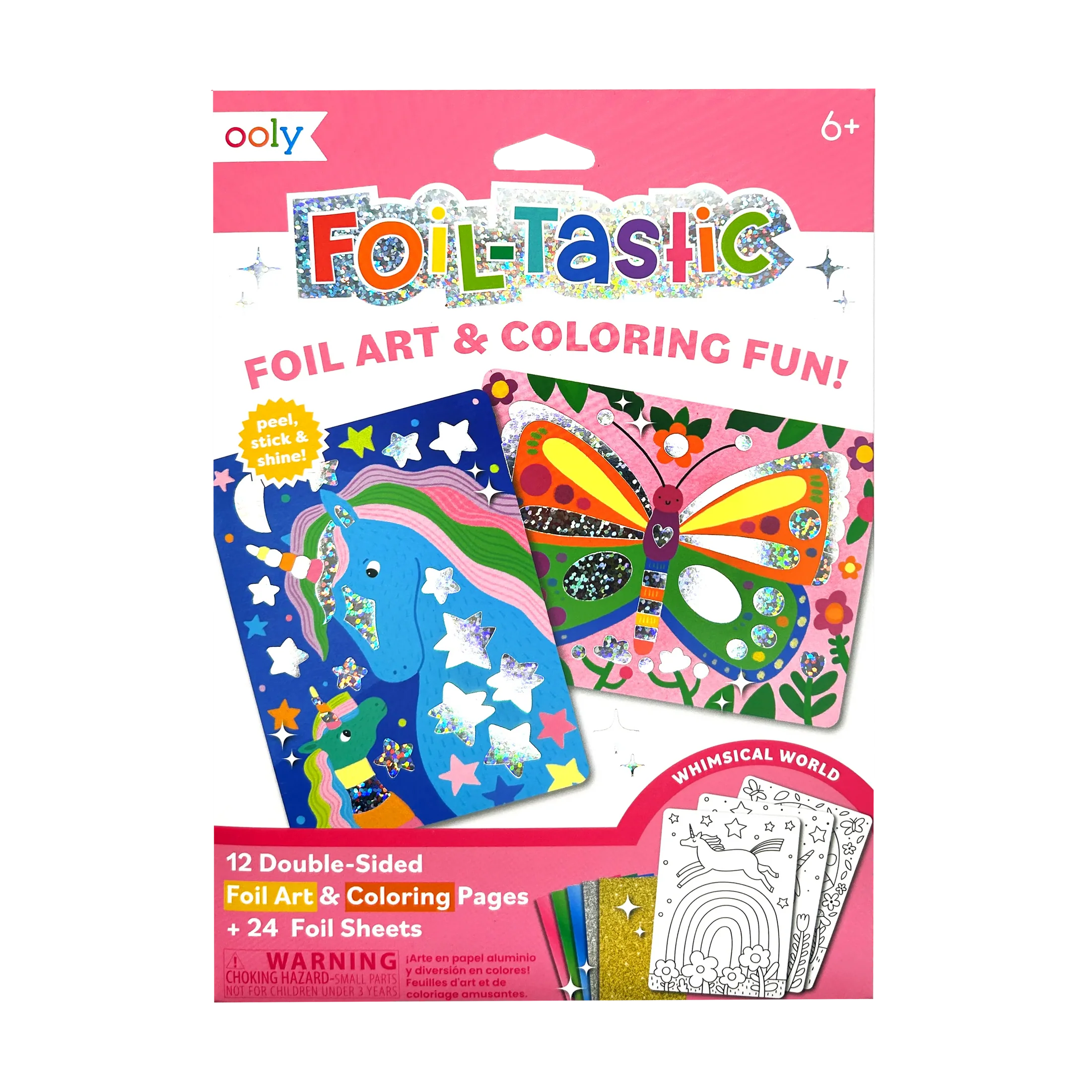 Foil-tastic Foil Art & Coloring Whimsical World