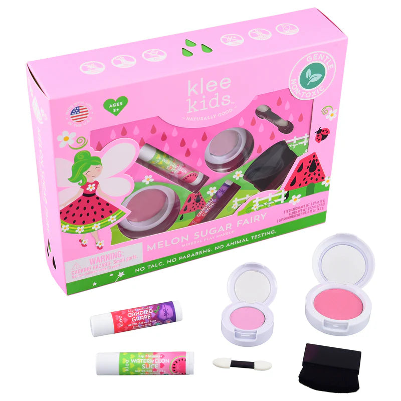 Klee Kids Melon Sugar Fairy Mineral Play Makeup Kit