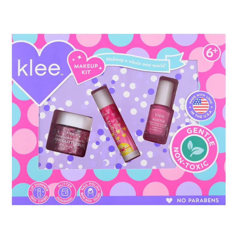 Klee Pink Sugar Swirls Play Makeup Kit