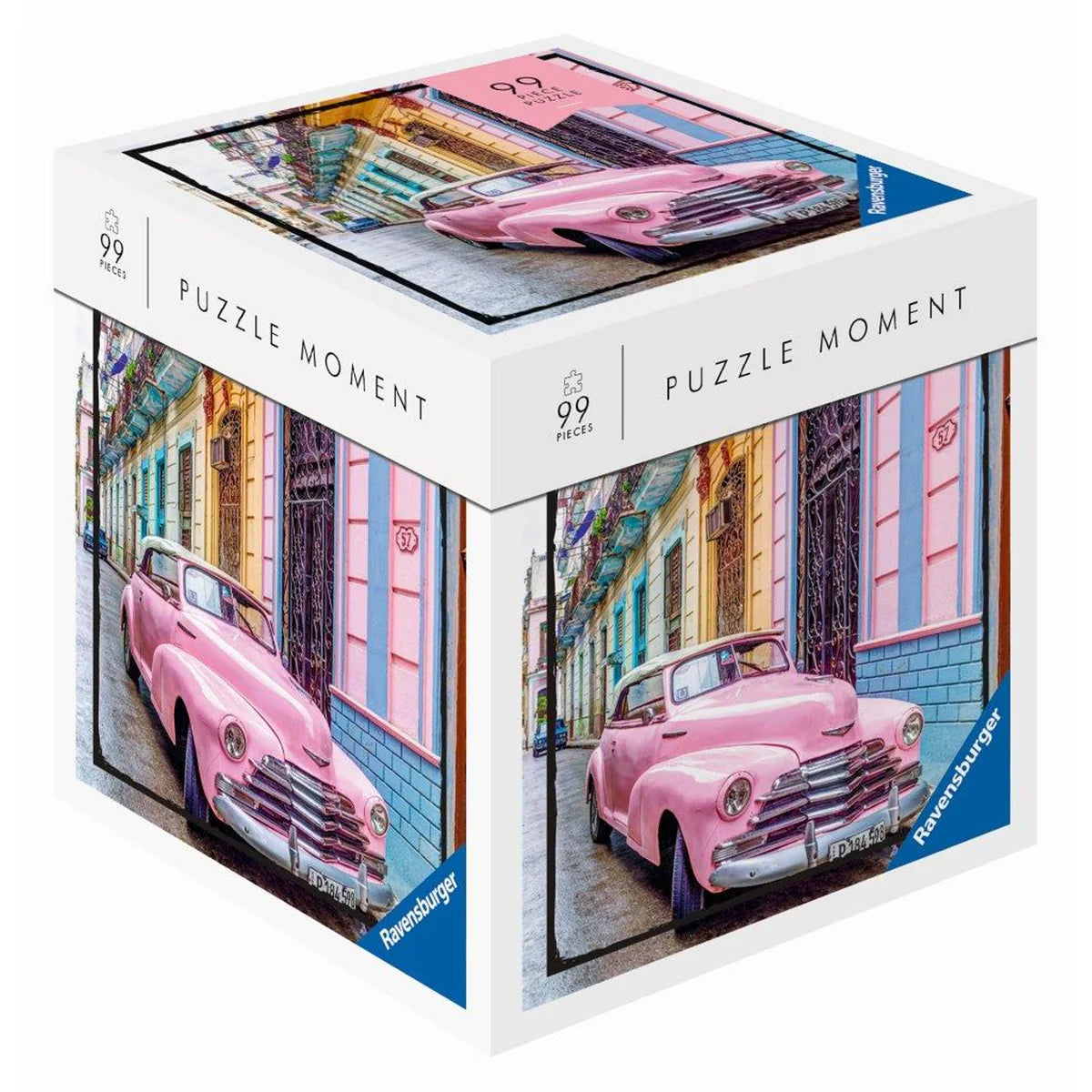 99 Pieces Puzzle Moment - Pink Cadillac by Ravensburger