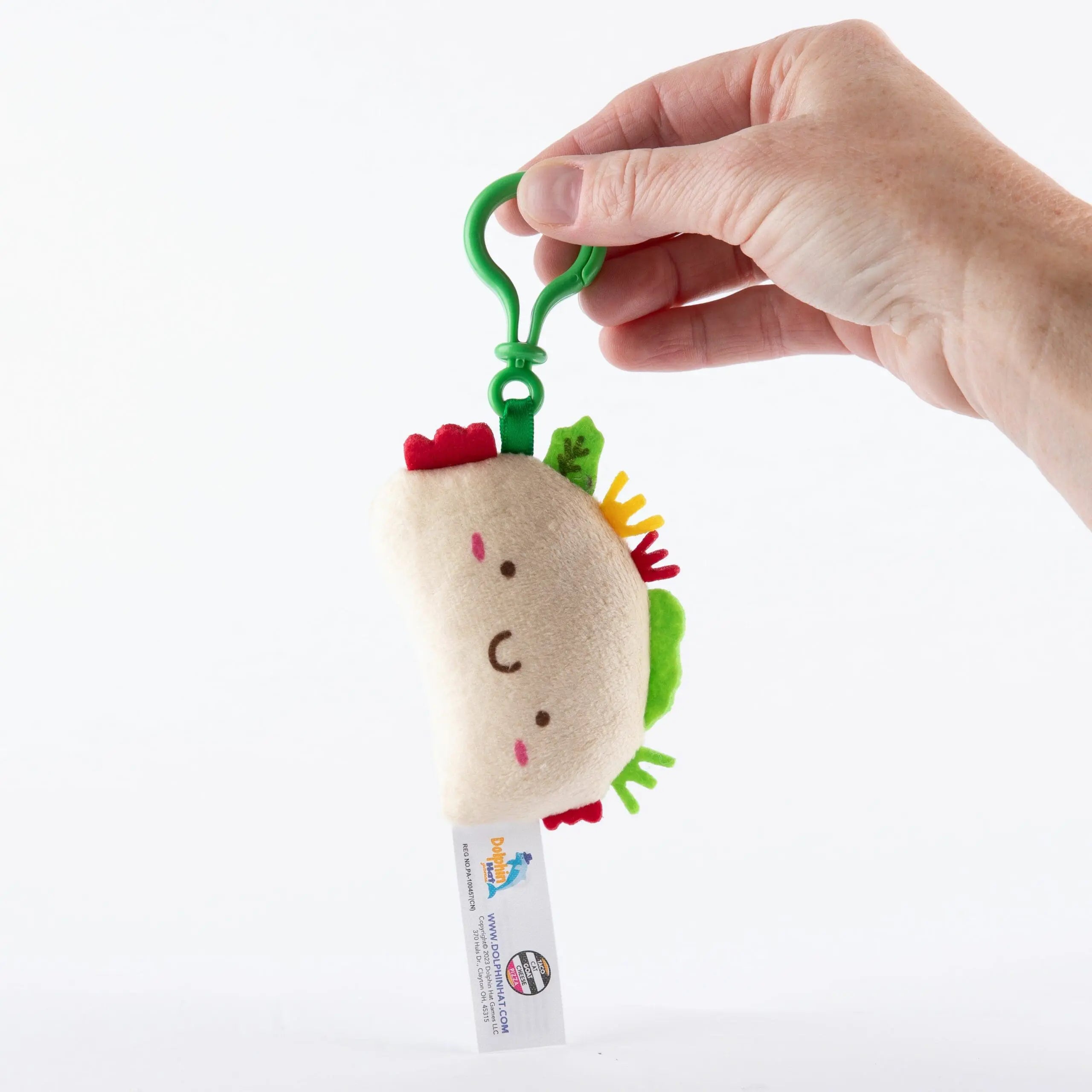 Taco Keychain by Dolphin Hat Games