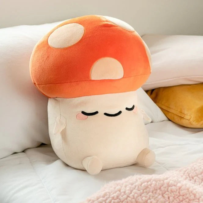 Smoko Kai Mushroom Mochi Plush 10"