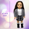 The New York Doll Collection 18” Doll- Brunette Hair #B356