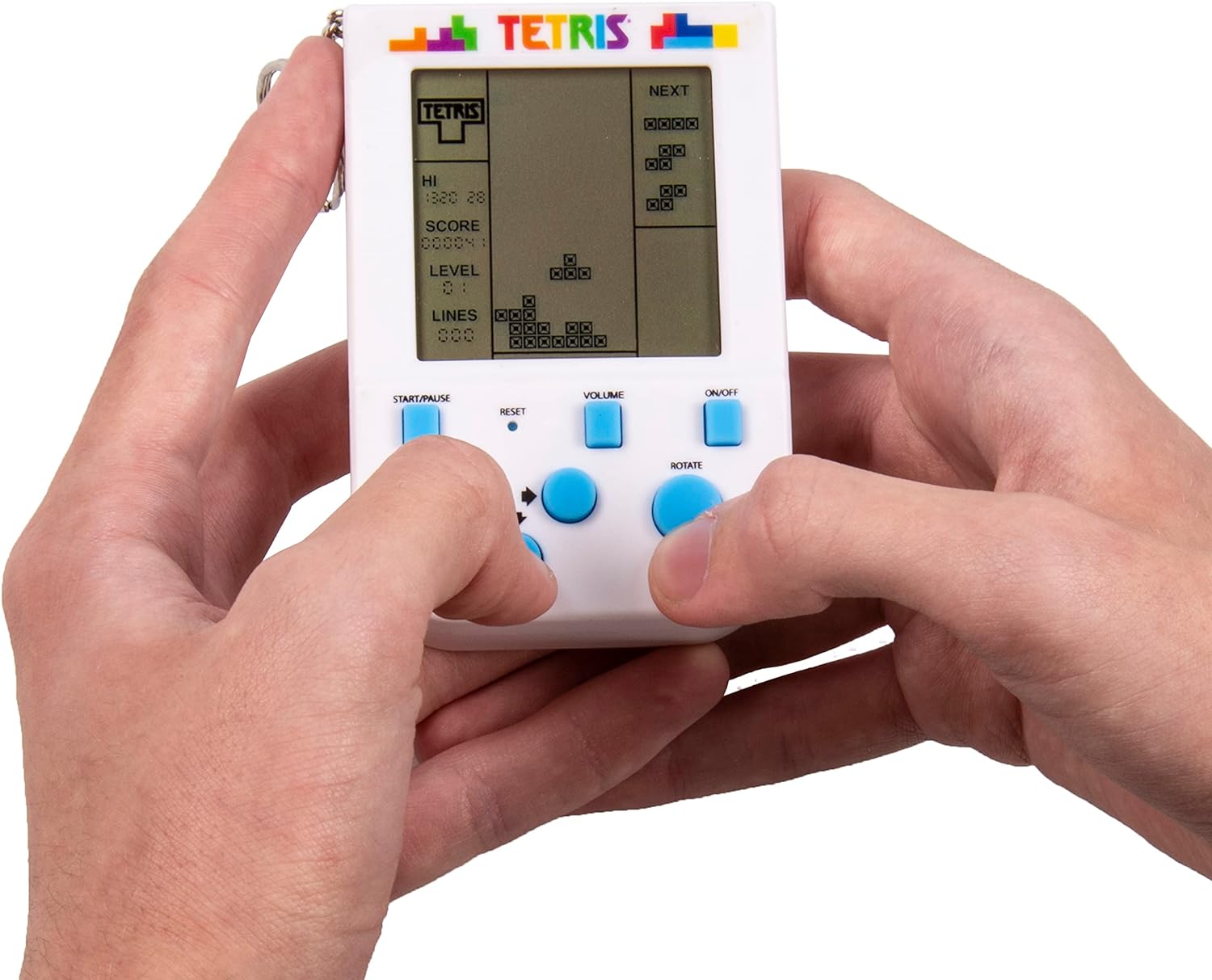 Tetris Keyring Arcade Game by Fizz Creations