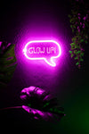 Neon Speech Bubble Message Frame Light Sign by Fizz Creations