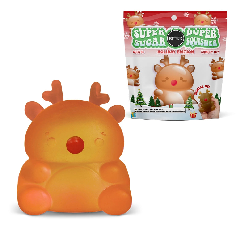 Super Duper Sugar Squisher Reindeer