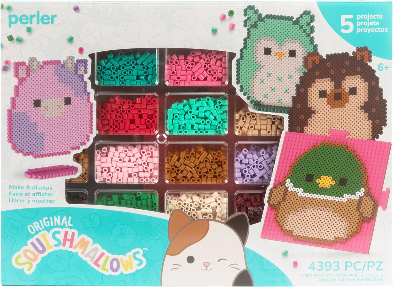 Perler Squishmallows Deluxe Fused Bead Kit