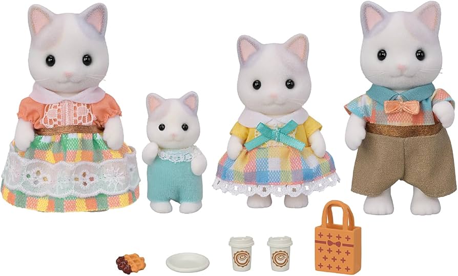 Latte Cat Family by Calico Critters # CC2161