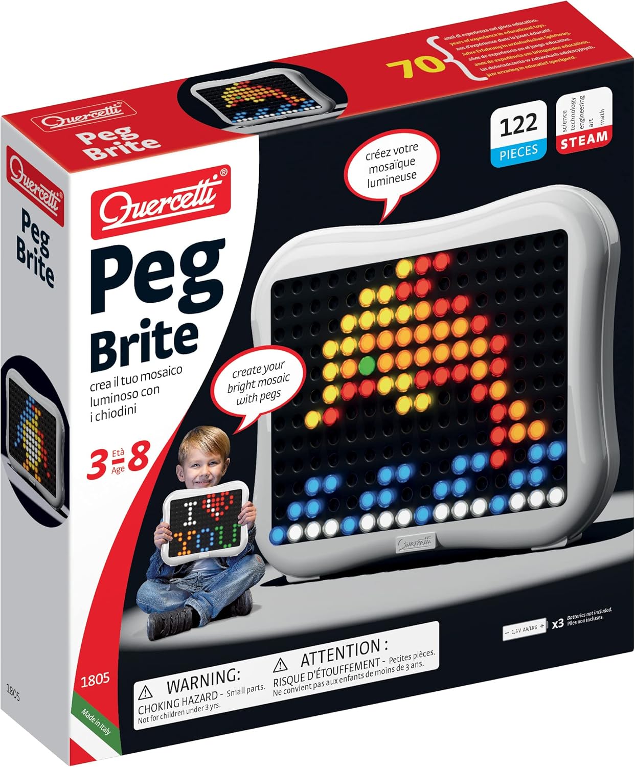 Peg Brite by Quercetti