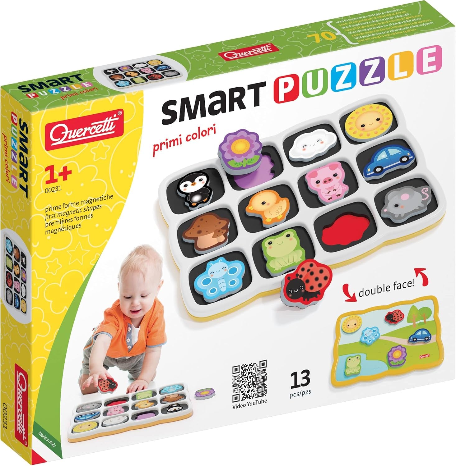 Smart Puzzle Primi Colori by Quercetti