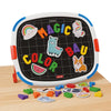 Double Sided Magnetic Board With Letters by Quercetti