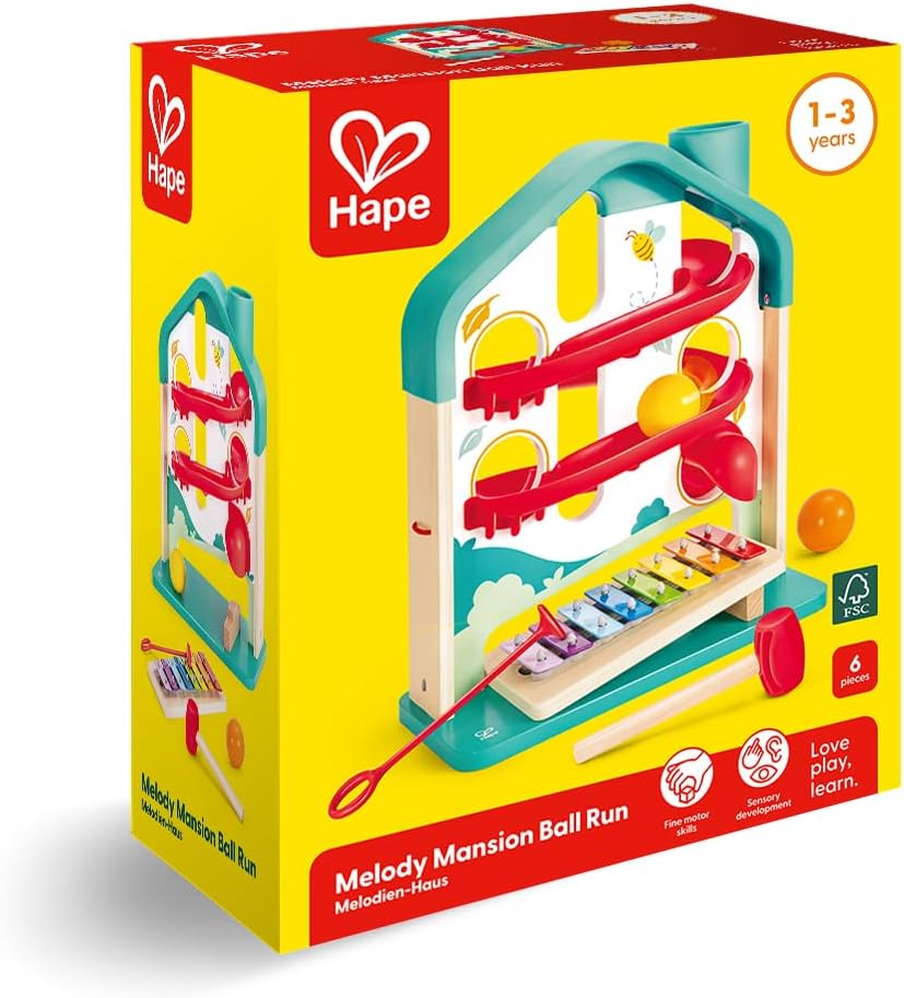 Melody Mansion Ball Run by Hape # E0512