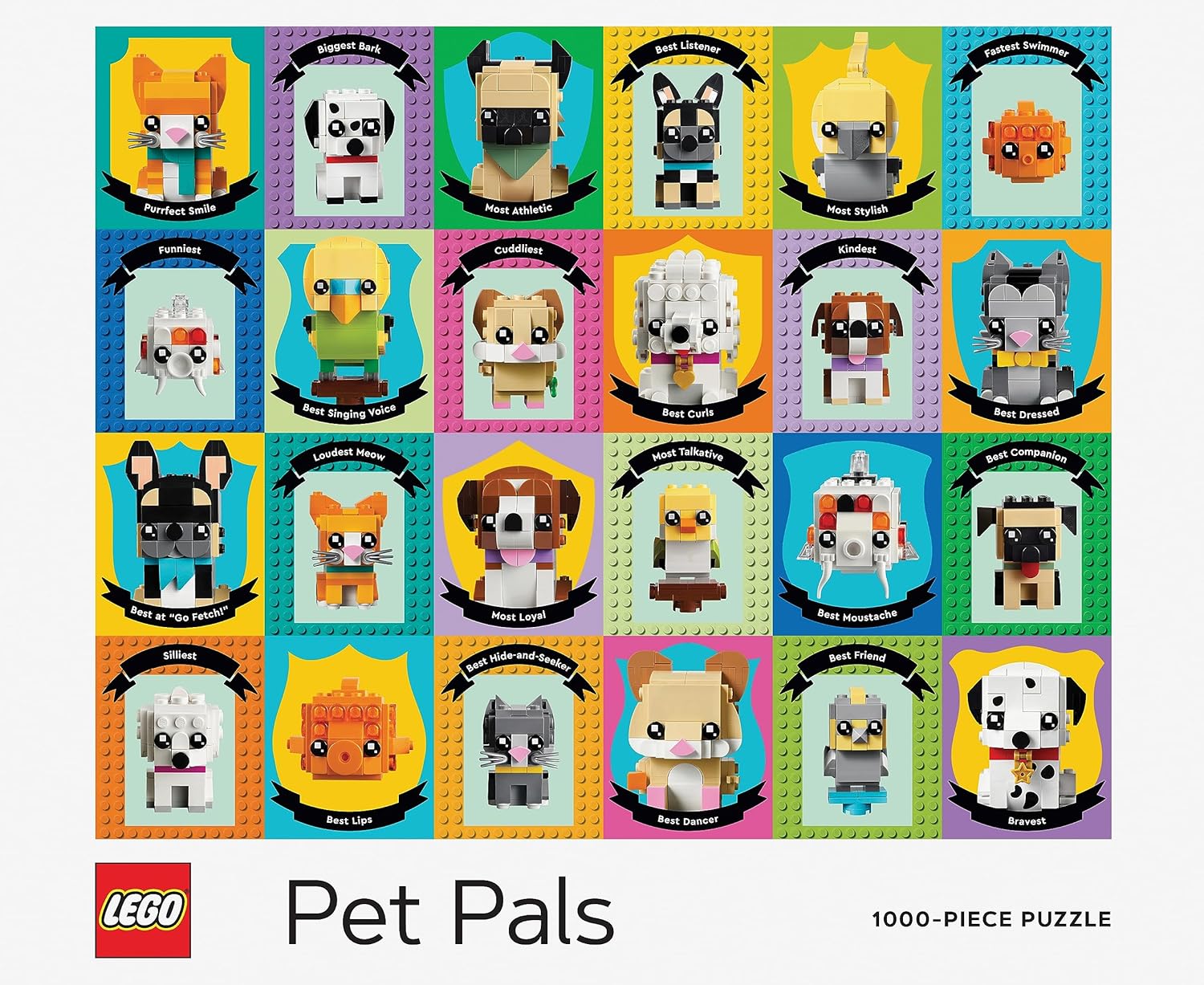 Lego Pet Pals 1000 pc Puzzle