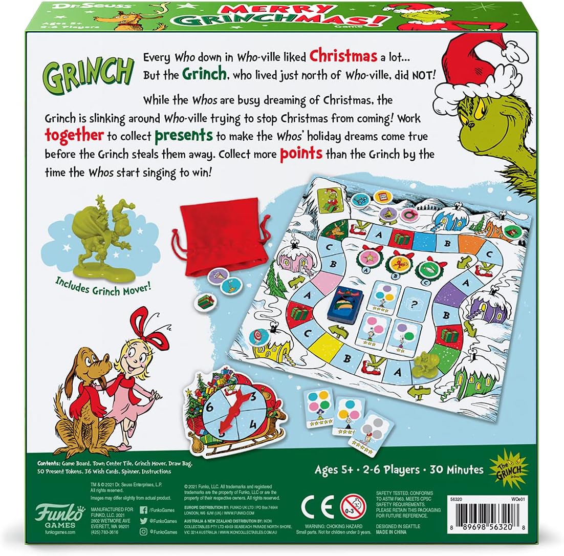 Funko Dr. Suess Grinchmas Game