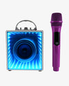 Infinity Speaker Karaoke Set - Purple by Trend Tech Brands